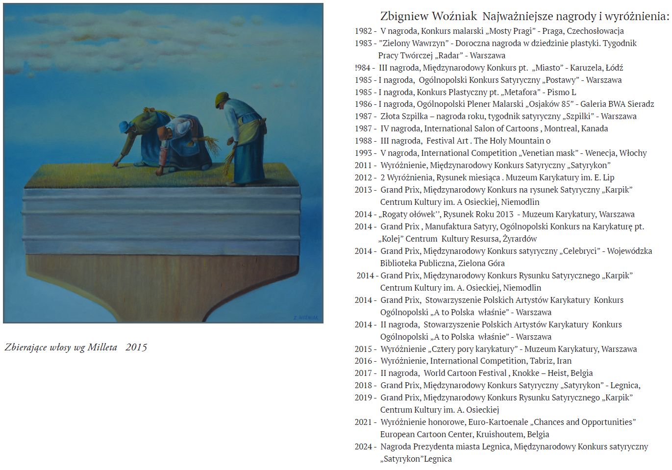 Zbigniew Wo�niak - malarstwo